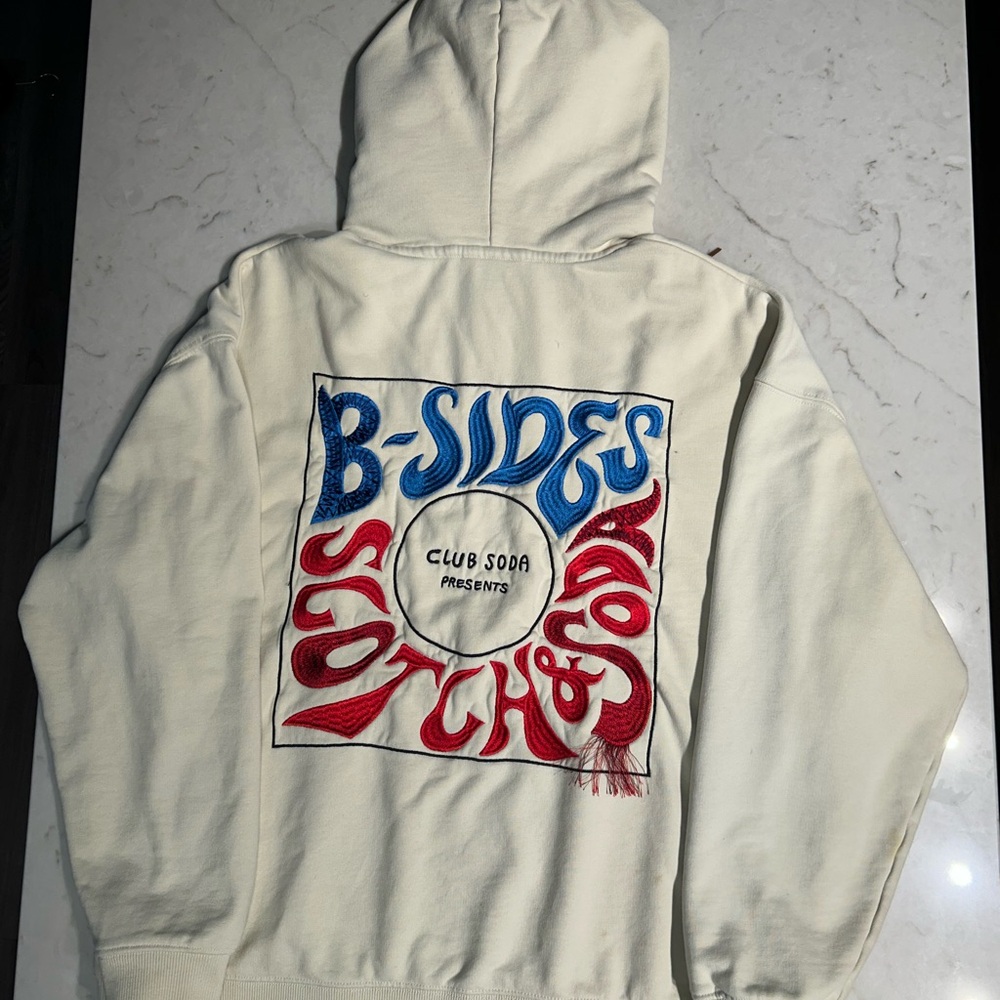 Scotch & Soda Amsterdam Graphic Hoodie – Club Soda Embroidered Hoodie